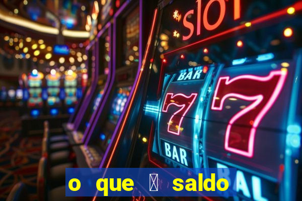 o que 茅 saldo demo no jogo