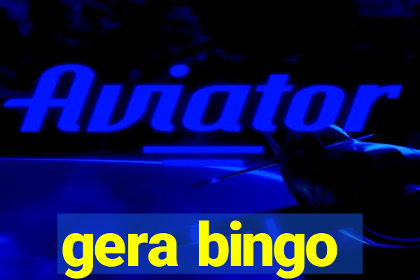 gera bingo