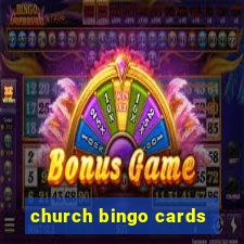 church bingo cards