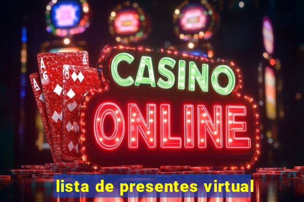 lista de presentes virtual