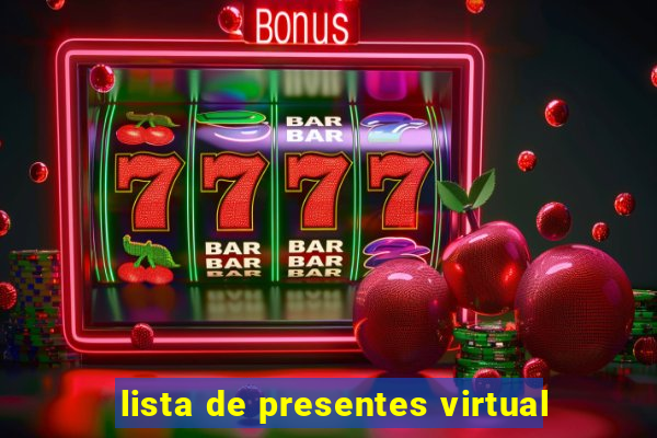 lista de presentes virtual