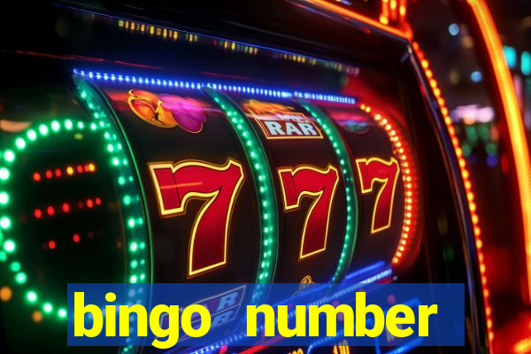 bingo number generator online