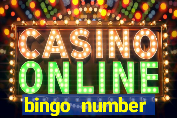 bingo number generator online