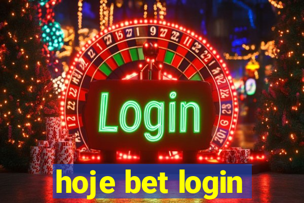 hoje bet login