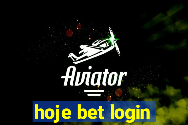 hoje bet login