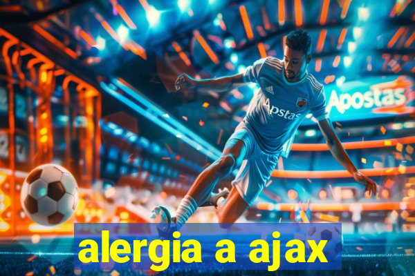 alergia a ajax