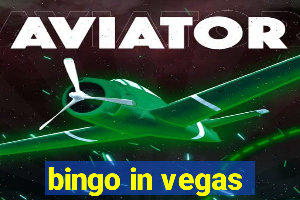 bingo in vegas