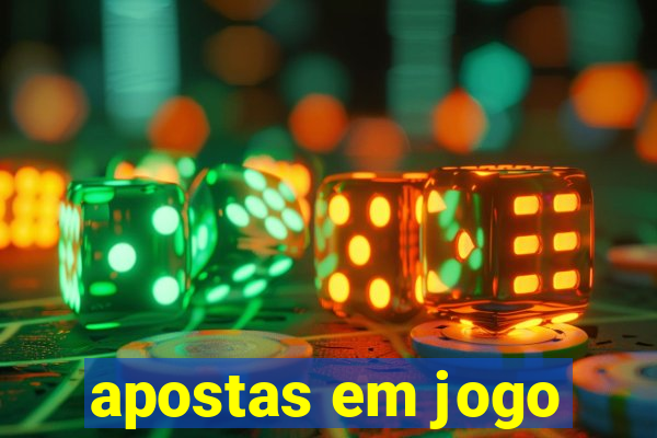 apostas em jogo