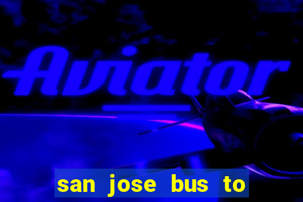 san jose bus to la fortuna