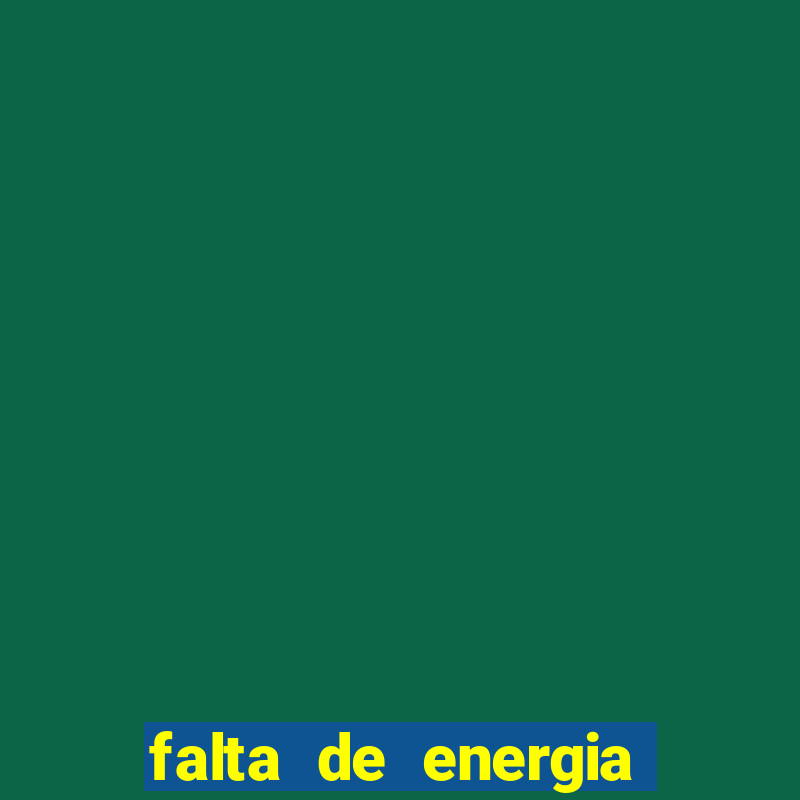 falta de energia em caucaia