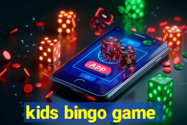 kids bingo game