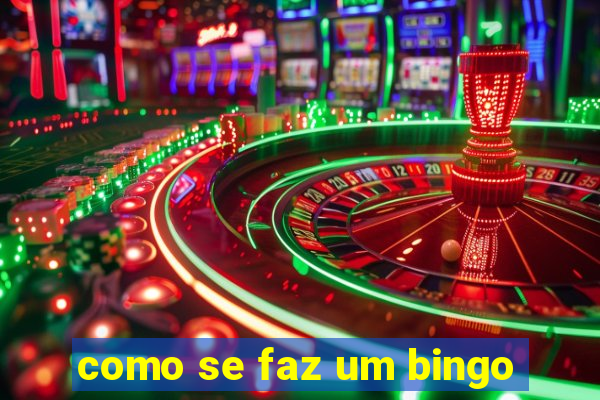 como se faz um bingo