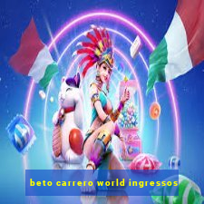 beto carrero world ingressos