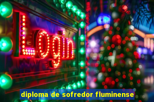 diploma de sofredor fluminense