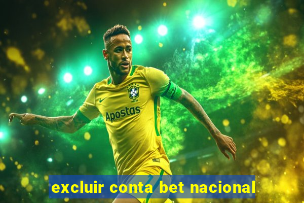 excluir conta bet nacional