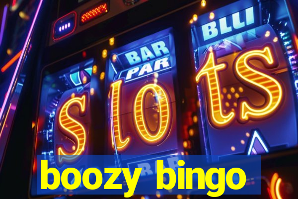 boozy bingo