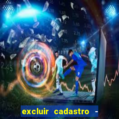 excluir cadastro - casas bahia