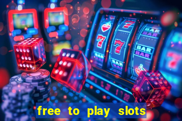 free to play slots no download