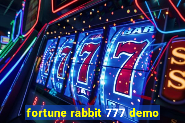 fortune rabbit 777 demo