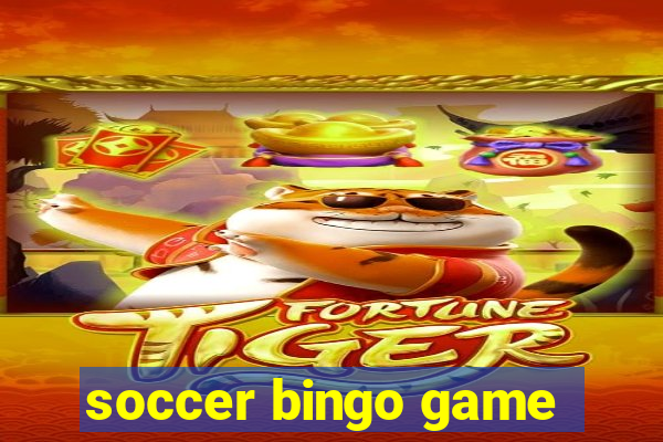 soccer bingo game