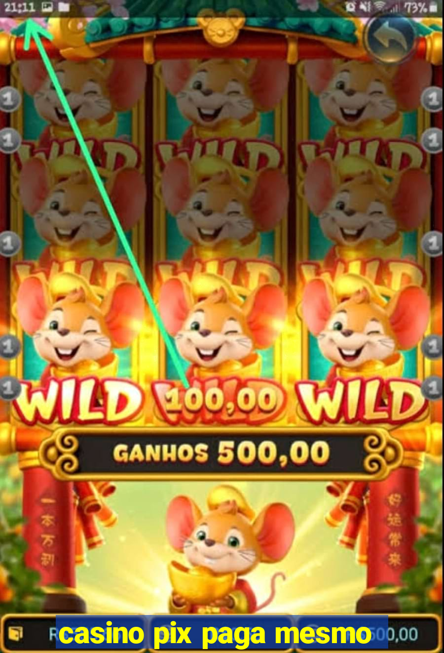 casino pix paga mesmo