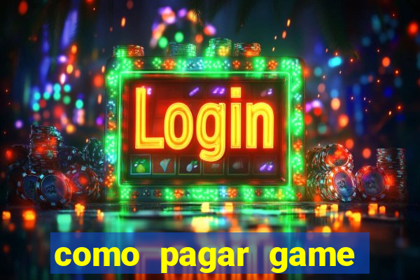 como pagar game pass com pix