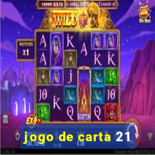 jogo de carta 21