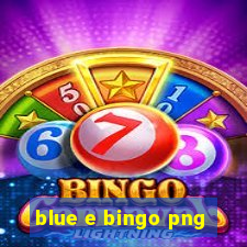 blue e bingo png