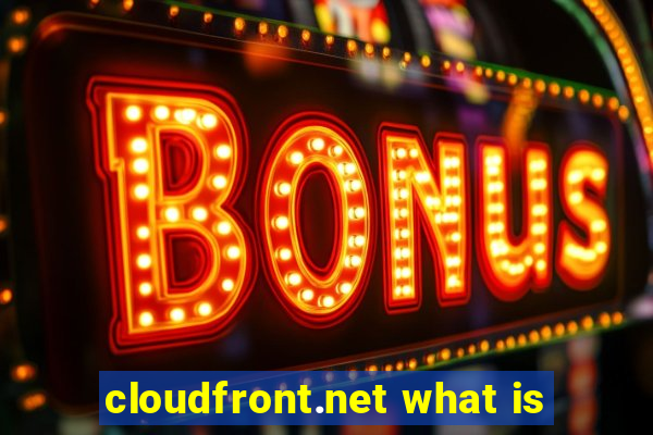 cloudfront.net what is