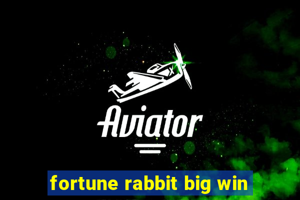 fortune rabbit big win