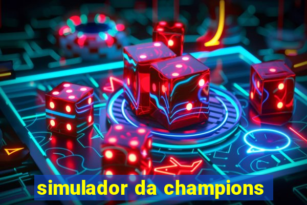 simulador da champions