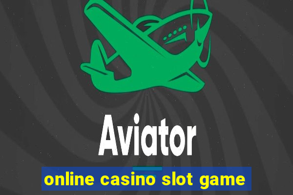 online casino slot game