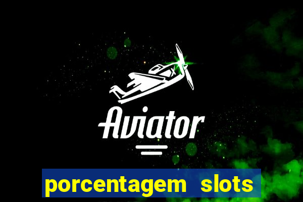 porcentagem slots tempo real