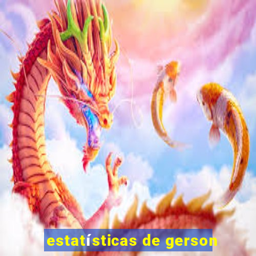 estatísticas de gerson