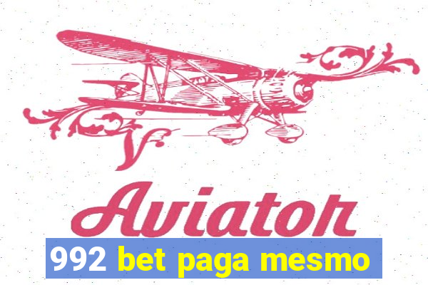 992 bet paga mesmo