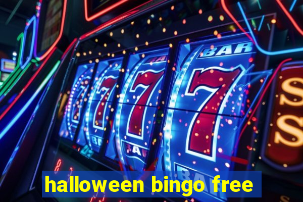 halloween bingo free