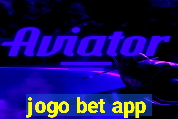 jogo bet app