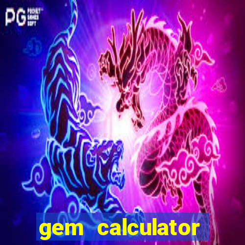 gem calculator diablo immortal