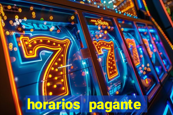 horarios pagante fortune tiger