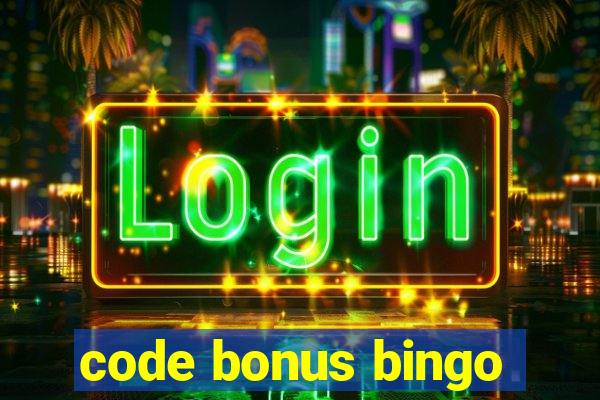 code bonus bingo