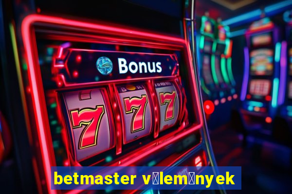 betmaster v茅lem茅nyek