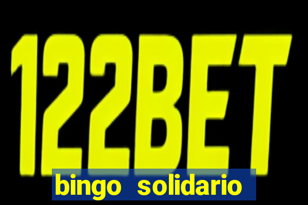 bingo solidario como organizar