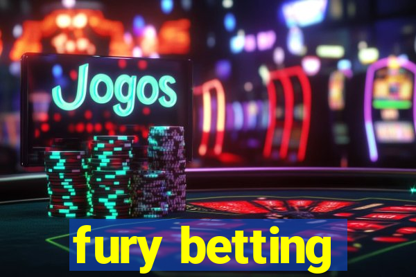 fury betting