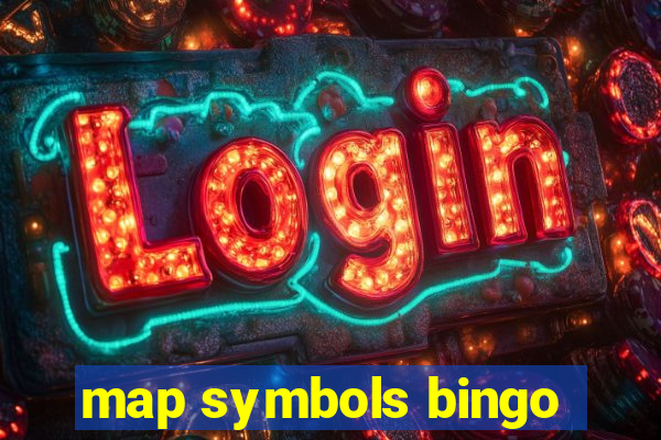 map symbols bingo