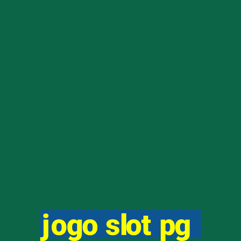 jogo slot pg