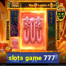 slots game 777