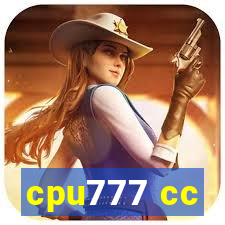 cpu777 cc