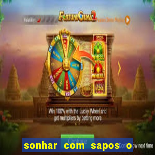 sonhar com sapos o que significa