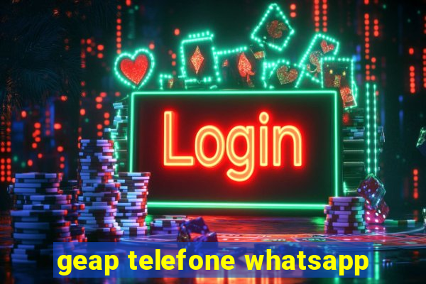 geap telefone whatsapp