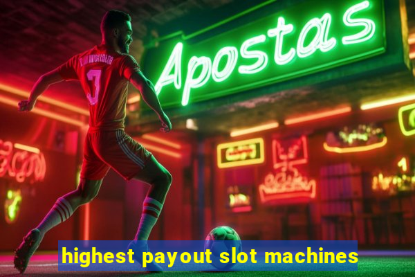 highest payout slot machines